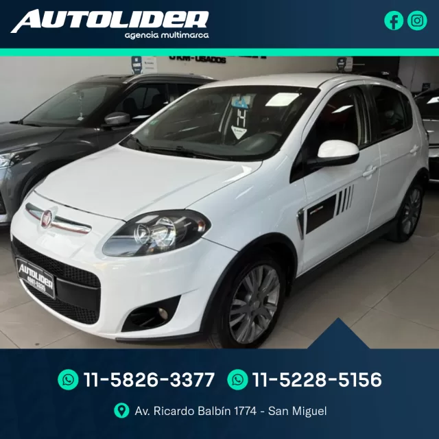 Fiat PALIO SPORTING 1.6 16V 2014 — Autolíder San Miguel