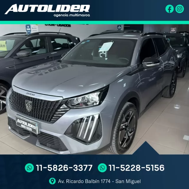 Peugeot 2008 ACTIVE 1.0 T200 CVT 2024 — Autolíder San Miguel