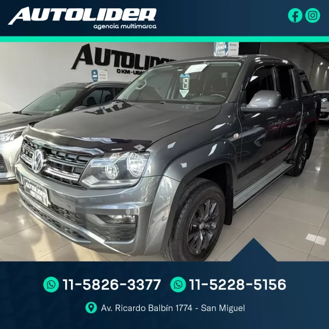 Volkswagen AMAROK 3.0 TDI V6 COMFORT 4X4 AT 2019 — Autolíder San Miguel