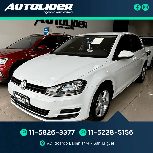 Volkswagen Golf 1.6 2017 — Autolíder San Miguel
